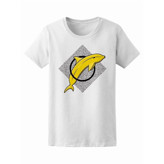 Banana Dolphin Sketch Tee Men's -Image by Shutterstock