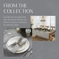 thumbnail image 5 of Villeroy & Boch Villeroy and Boch La Classica Luxury Linen Fabric Tablecloth Gray/Silver 70"x126" Oblong Oblong, 5 of 7