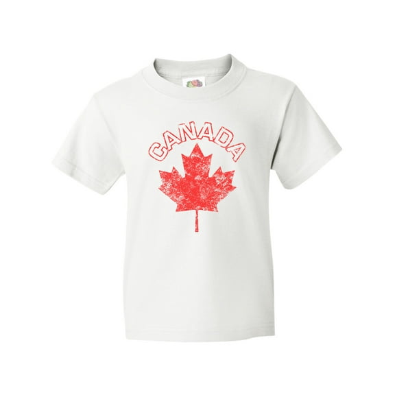 Inktastic Canada Maple Leaf Youth T-Shirt