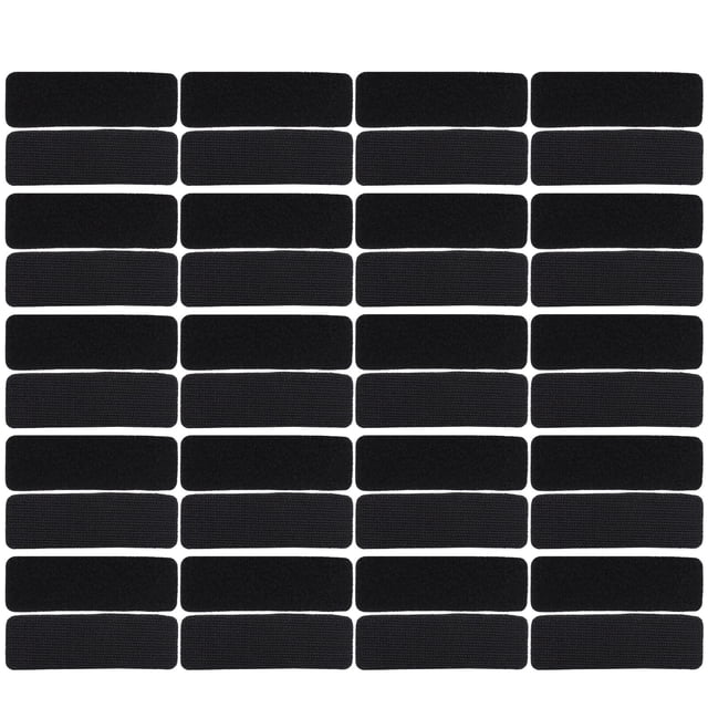 60 Pairs of Strips with Adhesive Double-sided Adhesive Tapes Carpet Tapes Nylon Rug Tapes