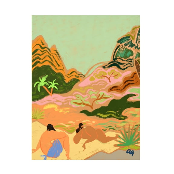 Trademark Fine Art Arty Guava Lazydaysinnature Canvas Wall Art