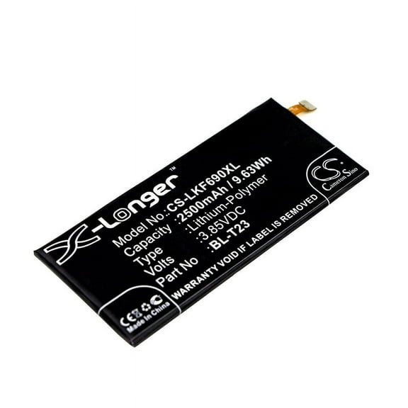 2500mAh EAC63278801 BL-T23 Battery for LG K580AR F690L X Cam F690S X Cam 4G K580 K500 K580H K580Y K580F K500H