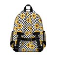 thumbnail image 3 of Boho Sunflower Print School Backpack for Student Lightweight Adjustable Padded Straps Chest Strap Durable Water-resistant Bookbag for Daily Use, 3 of 6