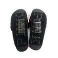 thumbnail image 3 of Victoria's Secret Pink Velvet Single Strap Slides Sandal Black Ruby Small (5/6) New, 3 of 3