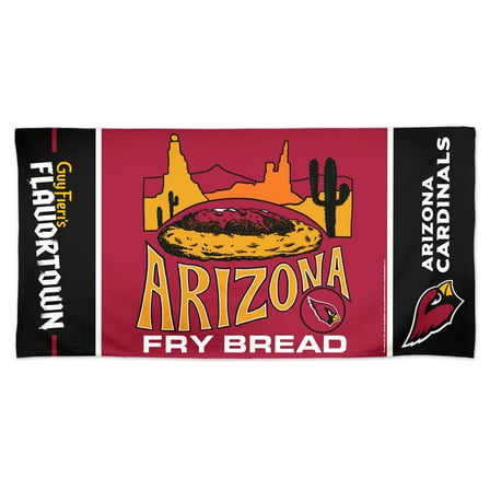 WinCraft Arizona Cardinals NFL x Guy Fieri-s Flavortown 30" x 60" Spectra Beach Towel