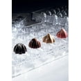 thumbnail image 2 of Martellato MA1022 SWEET2 Clear Polycarbonate Candy Mold Chocolate Mould with 25 Cavities, Each 32mm Diameter x 21mm High, 2 of 3