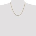 thumbnail image 2 of 10k Yellow Gold 1.9mm Box Chain Necklace Pendant Charm, 2 of 9