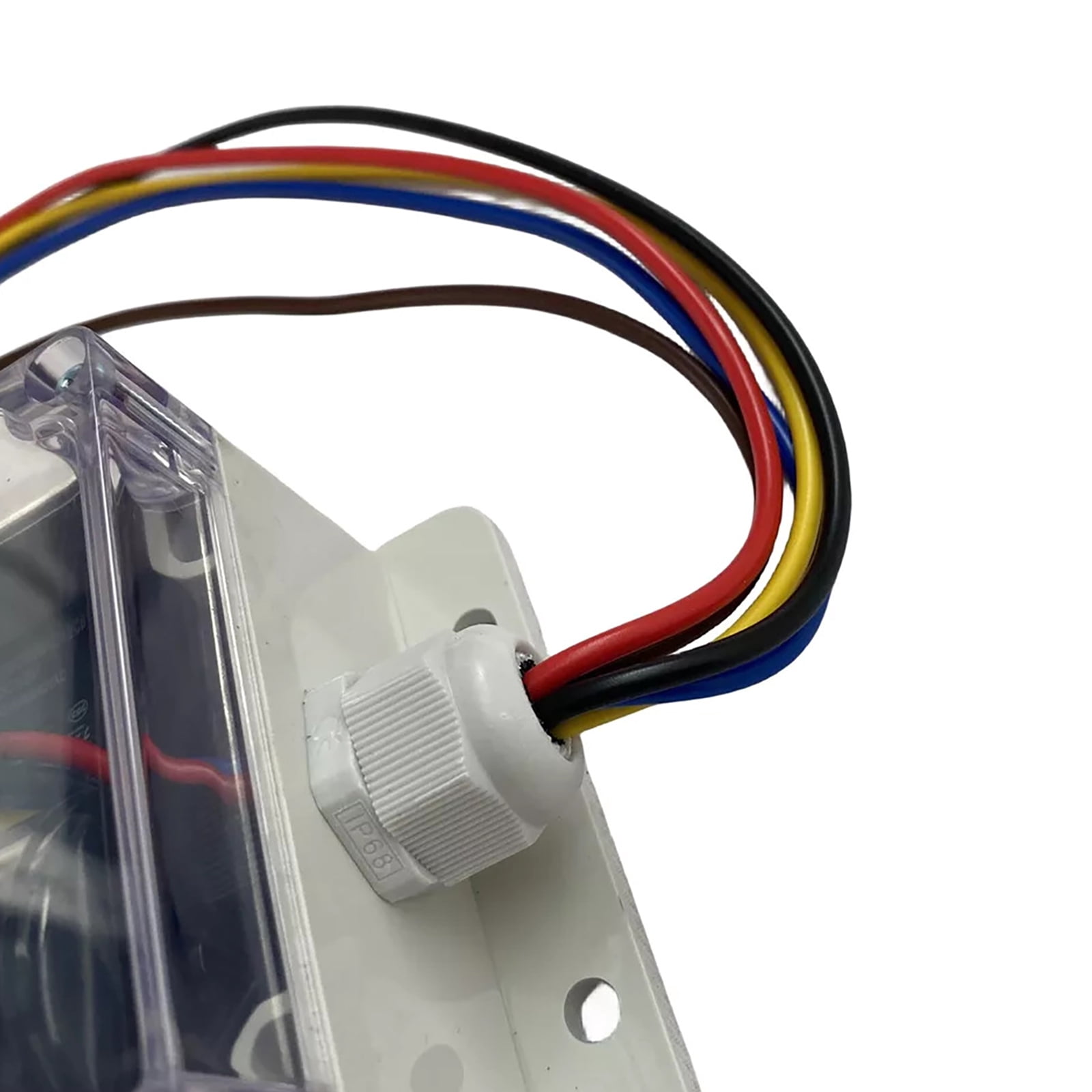 Compact Soft Start for RV Air Conditioners, Built-in Capacitor, Ideal for 50-60Hz Motors for Efficient Cooling