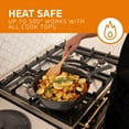 thumbnail image 2 of Bruntmor 5qt Grey Enameled Cast Iron Skillet With Lid & Handle, 2 of 7