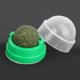 thumbnail image 4 of Gato Verde Mascota Natural Hierba Gatera Bola Juguete Alimentación Saludable Limpieza De Dientes Suministros Para Gatos, 4 of 7