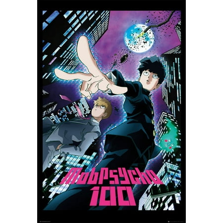 Mob Psycho 100 Anime Manga Tv Show Poster Reigen Shigeo Mob Psycho 100 Anime Manga Tv Show Poster Reigen Shigeo