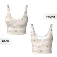 thumbnail image 6 of Sports Bra For Women, Funny Goose1 Sports Bras For Women High Support, Workout Tank Tops Woman With Removable Cups, 6 of 8