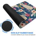 thumbnail image 6 of Long Mouse Pads for Desk,Golden Retriever and Pioneer Flower Desk Mats on Top Of Desks, Desk Mouse Pad Extra Large with 3mm Non-Slip Base and Stitched Edge for Gaming,Office,Work,Home 35.4"x15.7", 6 of 6