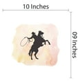 thumbnail image 4 of Country / Western / Cowgirl Wall Decals for Boys Bedroom - Horse Rider Cowboy DIY & Creativity Boy Girl Bedroom Wall Sticker - Size: 10 In x 9 In, 4 of 5