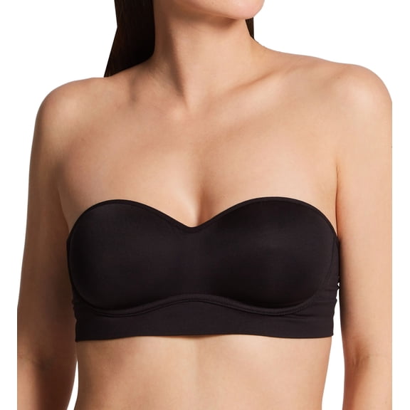 Women's Maidenform DM2331 Convertible Balconette Wirefree Bra (Black L)