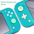 thumbnail image 4 of 9-in-1 Switch Lite Console Accessory Kit, with Screen Protector, Joystick Keycaps, Transparent Case, DIY Stickers, Carrying Bag, Wrist Strap, 4 of 7