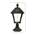 thumbnail image 3 of Baytown Solar Light - Wall/Pier/3" Fitter Mount - Black, 3 of 7