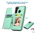 thumbnail image 4 of Cases for Galaxy A12 5G / Galaxy A11 A21 4G, Njjex Leather Flip Wallet Card Holder Case Cover for Samsung Galaxy A12 5G / Galaxy A11 A21 4G, Turquoise, 4 of 10