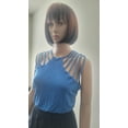 thumbnail image 2 of Blouse Women´s Size L Blue, 2 of 4