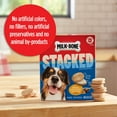 thumbnail image 6 of Milk Bone Stacked Dog Biscuits, Molasses & Peanut Butter Flavor, Naturally & Artificially Flavored, 10 oz, 6 of 10