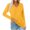 Yellow, variant on Tqcoqu Womens 2026 Fall Long Sleeve Shirts,Basic Apparel Plus Size Shirts Trendy V Neck Tshirt for Women Curved Hem Tops,Black Women's S-XXXXXL