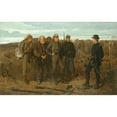 thumbnail image 2 of Winslow Homer 18x13 Black Ornate Wood Framed Double Matted Museum Art Print Titled - Prisoners from the Front (1866), 2 of 5