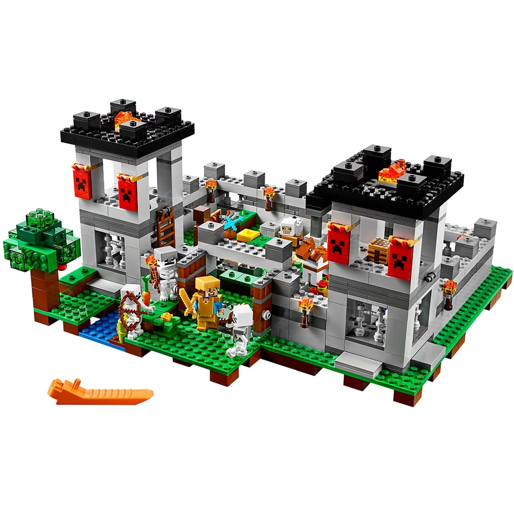 Lego Minecraft The Fortress 21127 Walmart Com Walmart Com