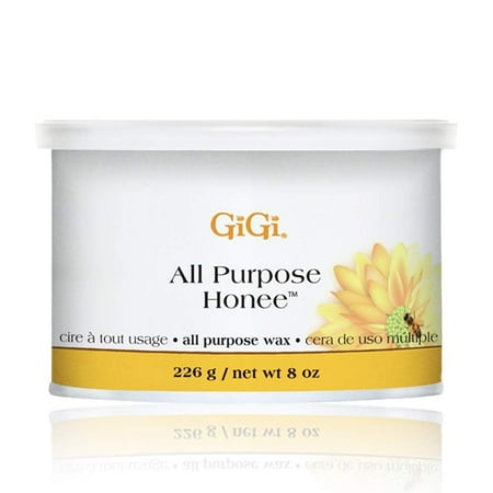 GiGi All Purpose Honee Hair Removal Wax for Face and Body with Beeswax, Soft Hair Removal, 8 oz
