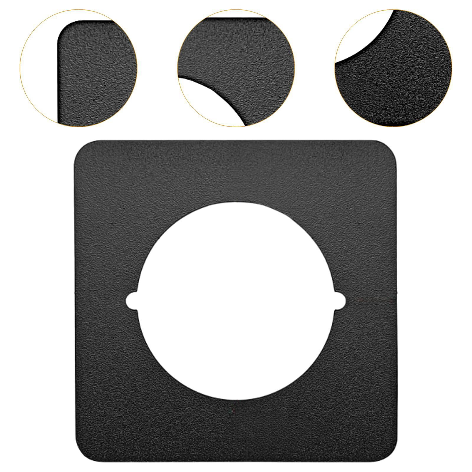 ITROLLE 2PCS Door Hole Cover Plate Door Knobs Fixing Plate Bracket Door ITROLLE 2PCS Door Hole Cover Plate Door Knobs Fixing Plate Bracket Door