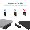 thumbnail image 2 of PS4 Slim Turbo Cooling Fan Refrigerador USB externo, Sensor de temperatura automático Controlado Radiador Escape de calor para Playstation 4 Slim Xemadio 2033415, 2 of 8