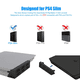 thumbnail image 3 of PS4 Slim Turbo Cooling Fan Refrigerador USB externo, Sensor de temperatura automático Controlado Radiador Escape de calor para Playstation 4 Slim Xemadio 2033415, 3 of 9