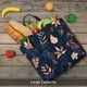 thumbnail image 5 of Easygdp Autumn Leaves With Blue Bolsa Tote para Mujer, Bolso de Hombro para Trabajo, Playa, Viajes, Compras y Supermercado, 5 of 7