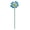H, variant on Bee Watering Station, Ceramic Flower Shaped Bee Waterer, Vivid And Realistic Home Decor, for Garden Patio Lawn