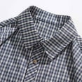 thumbnail image 6 of Men's Fashion Shirts Casual Short Sleeve Button Down Shirt Soft Vintage Regular Fit Vacation Beach Summer Tops, 6 of 7