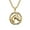 Gold, only pendant, variant on Men's Stainless Steel Vintage Horse Head Pendant Necklace Hip Hop Jewelry Only Pendant, Black