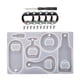 thumbnail image 1 of Molde De Abrebotellas De Silicona Molde De Sacacorchos De Resina De Cristal Cerveza Diy Molde De Epoxi Con Accesorio Para Llavero De Abrebotellas De Bricolaje Regalos Hechos A Mano Speravity HA014921-00, 1 of 7