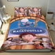 thumbnail image 1 of Ratatouille Conjunto de sábanas temático, trío de piezas, cómodo y amigable con la piel, diseño único, regalo de decoración para el hogar para familiares, amigos y fans, 90 cm * 190 cm, 1 of 6