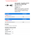 thumbnail image 2 of Axle Assembly - Compatible with 2001 - 2010 GMC Sierra 2500 HD 4WD 2002 2003 2004 2005 2006 2007 2008 2009, 2 of 2