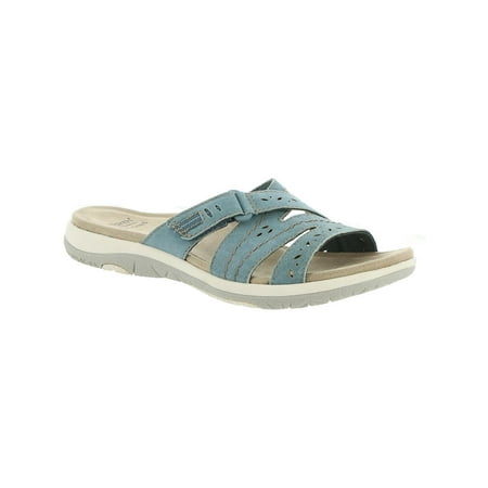 Earth Origins Womens Savoy Shantel Suede Slip On Slide Sandals