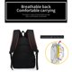 thumbnail image 3 of Conjunto de tres piezas de mochilas escolares para estudiantes masculinos y femeninos, estuche para lápices para el campus, bolsas de lona, mochila de gran capacidad, 3 of 7