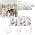 thumbnail image 3 of Bed Caddy Organizer, Bedside Pocket, Crib Storage Bag Adjustable Strap Ideal for New Parents, Hanging Bag Diaper Organizer Storage for Pacifiers Toys(Giraffes Pattern), 3 of 6