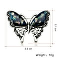 thumbnail image 4 of EeaseCA Animal Rhinestone Brooches Scarf Accessories Shaped Pin Metal Badge Shell and Brooches for Women, 4 of 7