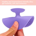 thumbnail image 4 of Silicone Makeup Brush Cleaning Mat, Purple, 1 Pcsilicone Scrubbing Pads for Cleaning Makeup Brush Pads, Easter Mother'S Day Gift Makeup Organizers, 4 of 5