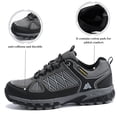 thumbnail image 2 of Zapatillas de senderismo Queday Waterproof para hombre, color gris, talla 8.5, 2 of 8