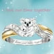 thumbnail image 2 of Anillo De Koalas Amo Nuestro Tiempo Juntos Anillo De Aleación Joyería Anillo De Koala Anillo De Animal Para El Día De La Madre Vogacara AP006391-02, 2 of 6