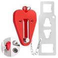 thumbnail image 1 of Cerradura De Puerta Portátil, 1 Piezas Cerradura De Seguridad Para Viajes, Cerradura De Puerta Portátil De Acero Inoxidable Para Apartamento,, 1 of 5