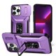 thumbnail image 1 of Funda para GANGXUN iPhone 13 Pro Max - Soporte metálico, Función magnética, Morado, 1 of 5