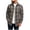 Deep Gray, variant on YODETEY Men's Classic Plaid Long Sleeve Button Down Flannel Shirt,Regular Fit Plaid Dress Shirts,Size S-2XL