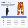thumbnail image 4 of Picia Happy Thanksgiving Three Gnomes Mens Soft Woven Cotton Elastic Waistband Sleep Pajama Pant Lounge Sleep Pant With Pockets And Drawstring-Small, 4 of 9