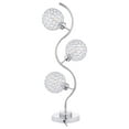 thumbnail image 5 of Amberley 33-inch 3-light Curvy Metal Table Lamp Silver, 5 of 7